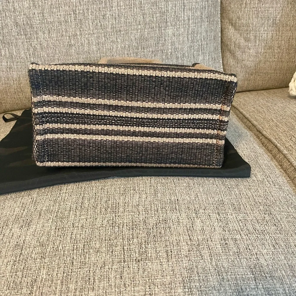 ~SOLD~Like New💗Celine Small Cabas Thais Textile with Triomphe Logo-seasonal - Picture 4 of 12